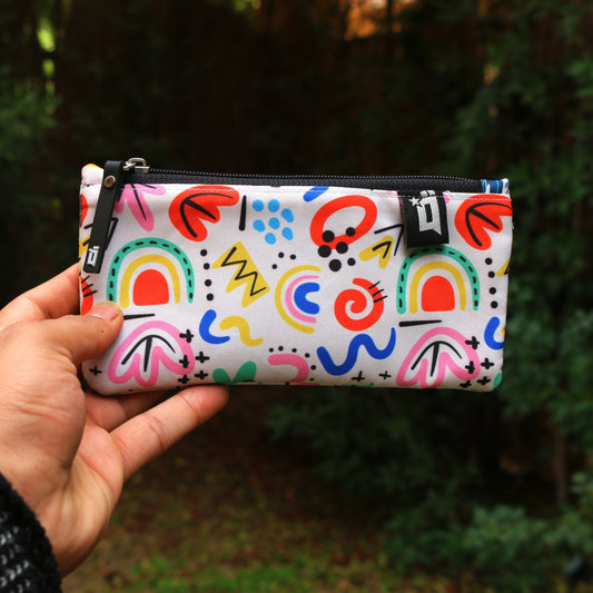 Abstract Mini Pouch