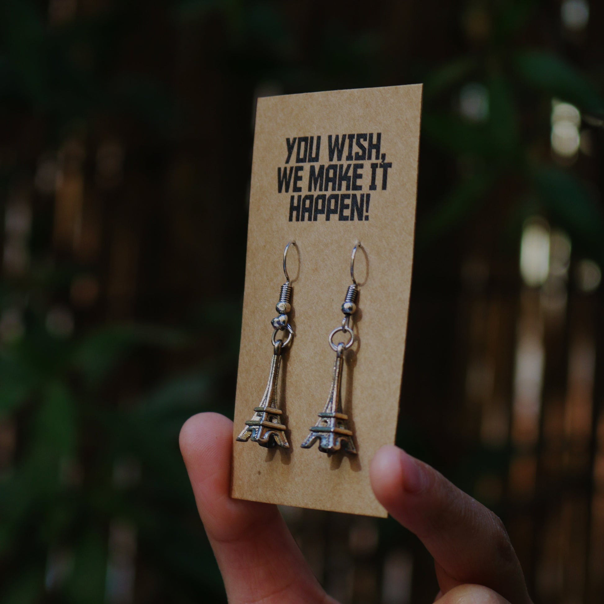 EIFFEL TOWER  EARRINGS side