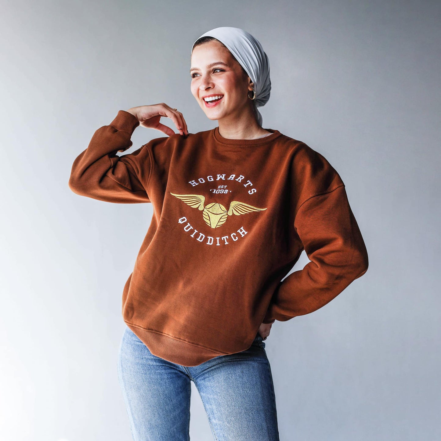 havan hogwarts crewneck sweatshirt